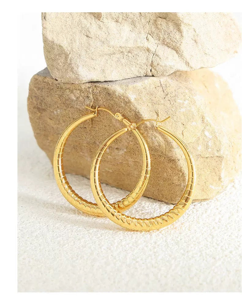 Golden Orbit Earrings