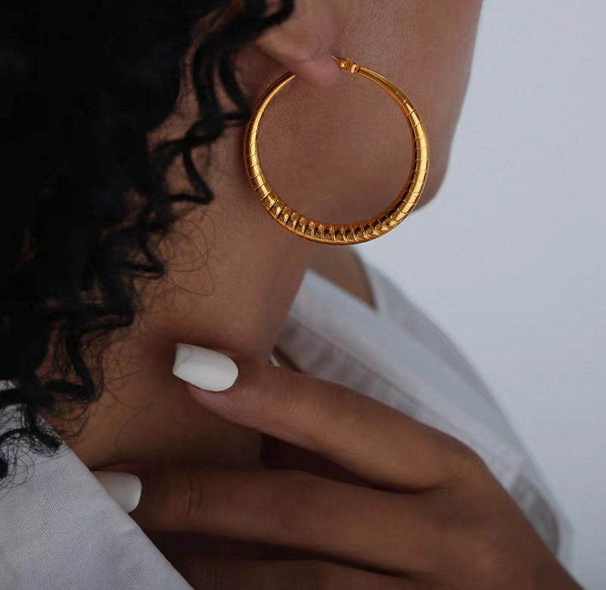 Golden Orbit Earrings