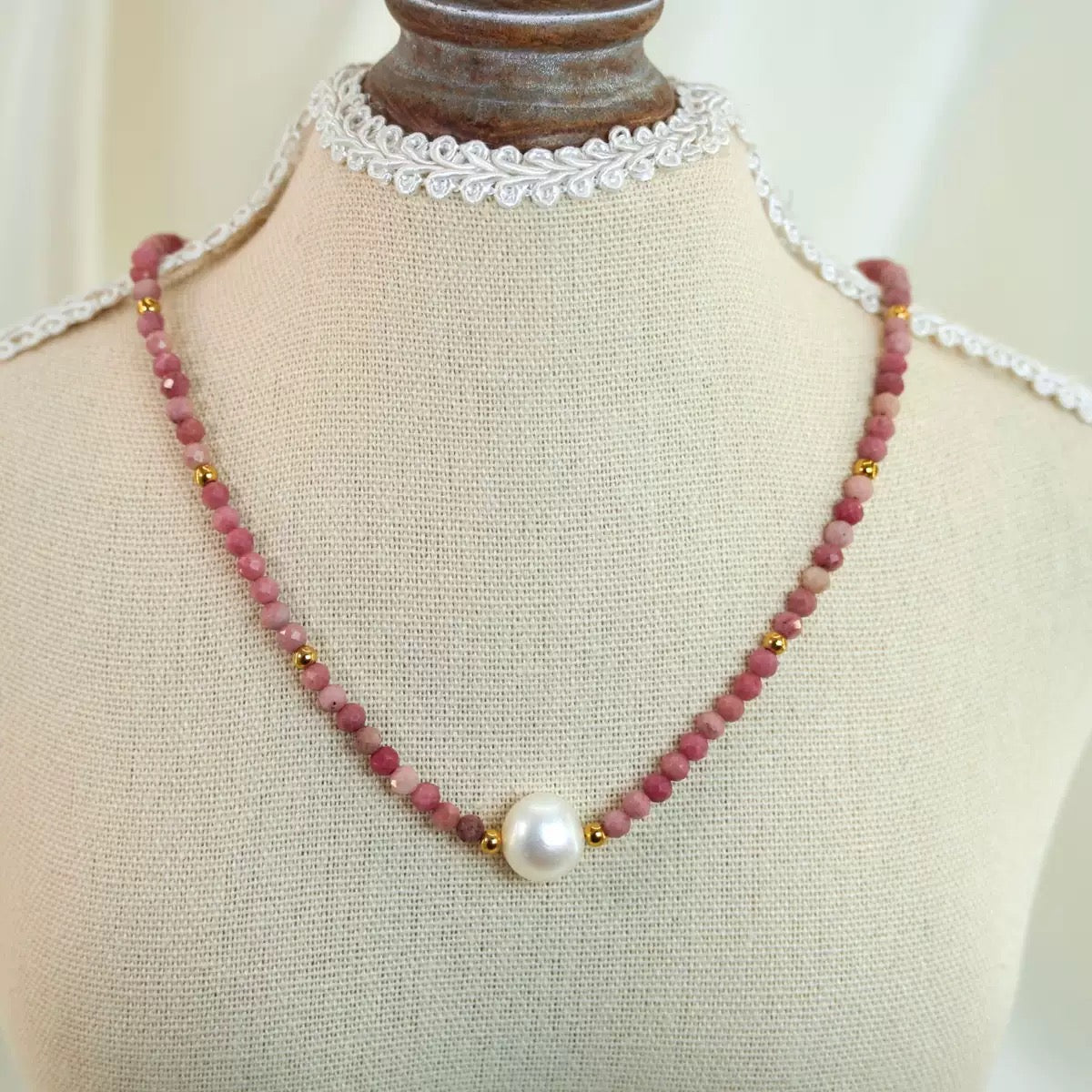 Rhodonite Necklace