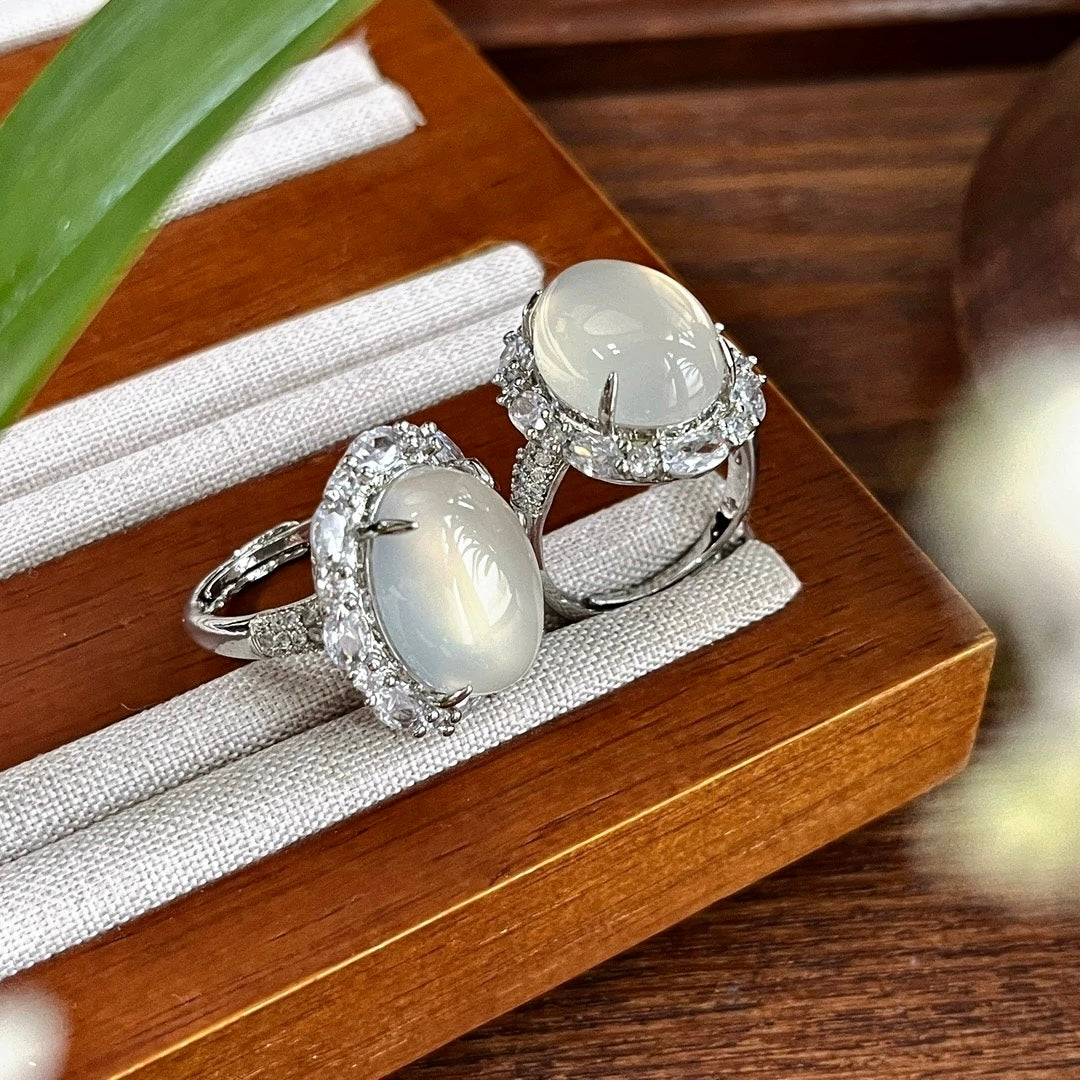 Bague Calcédoine