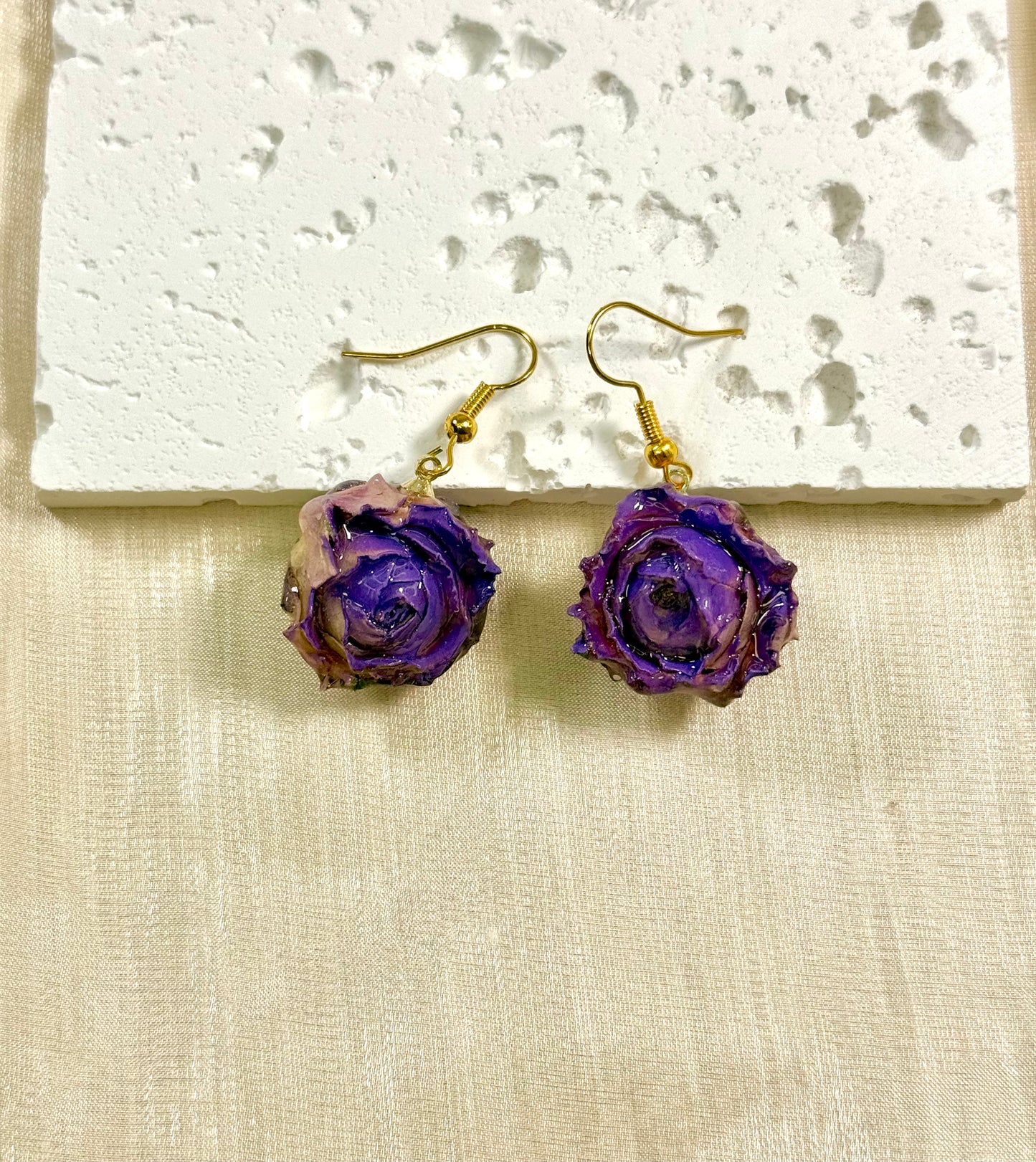 Pendentif Rose de Minuit