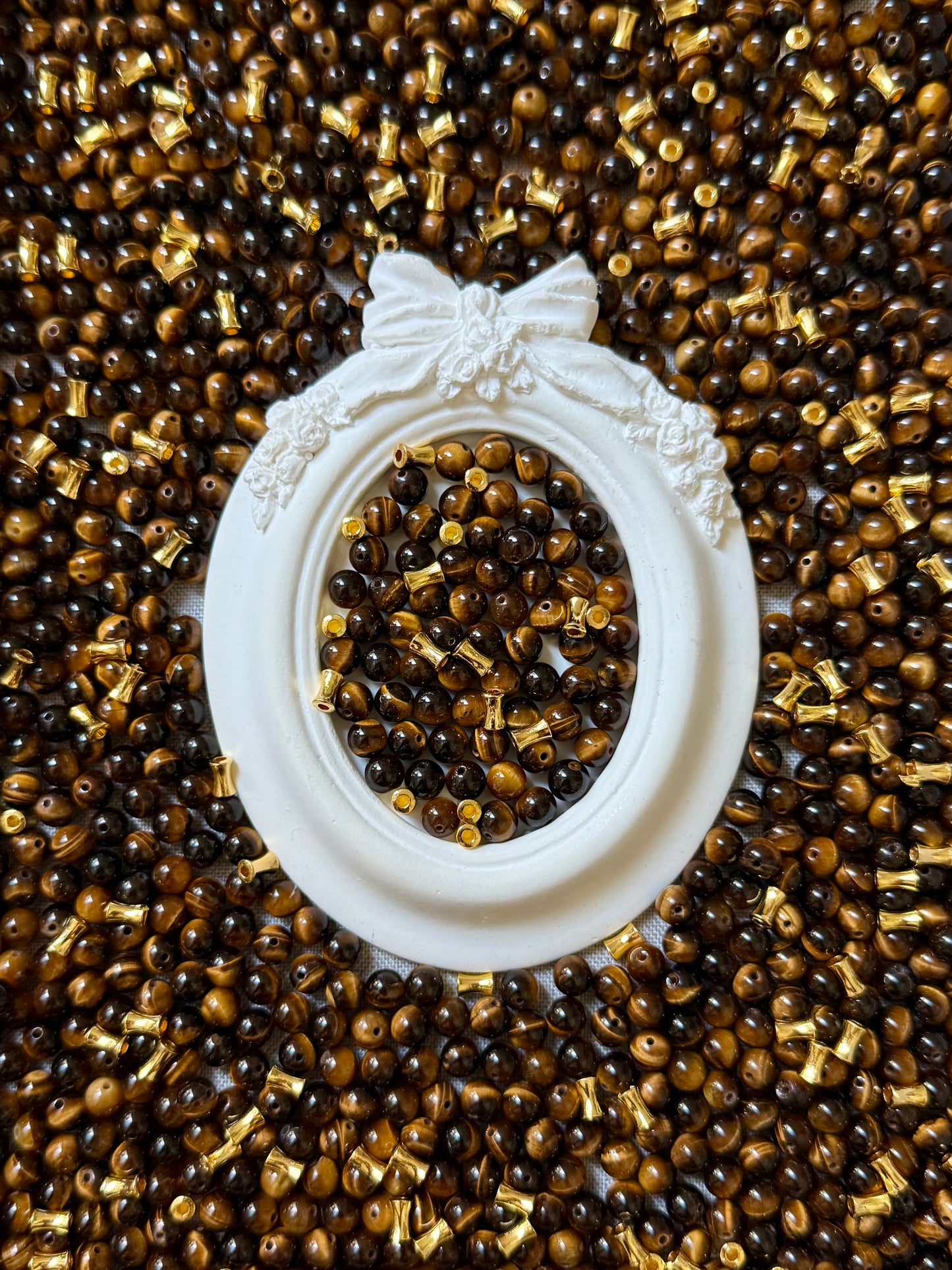 Cristal Rayons de Tigre 6mm