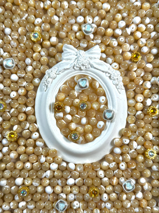 Cristal Coquille Moka 8mm