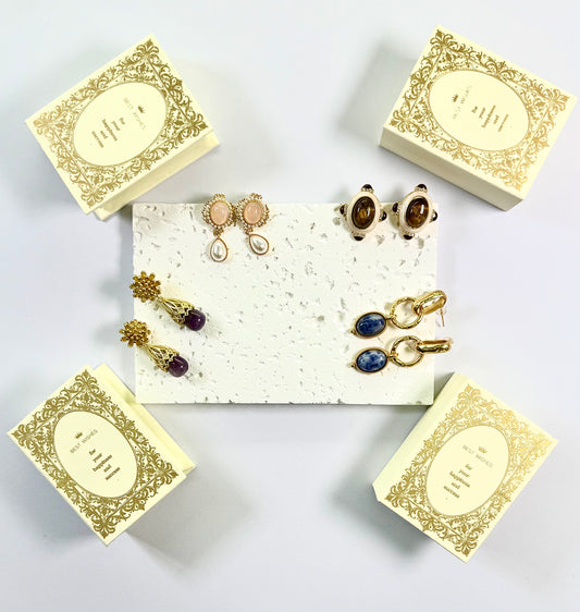 Cristal Boucles en Boîte