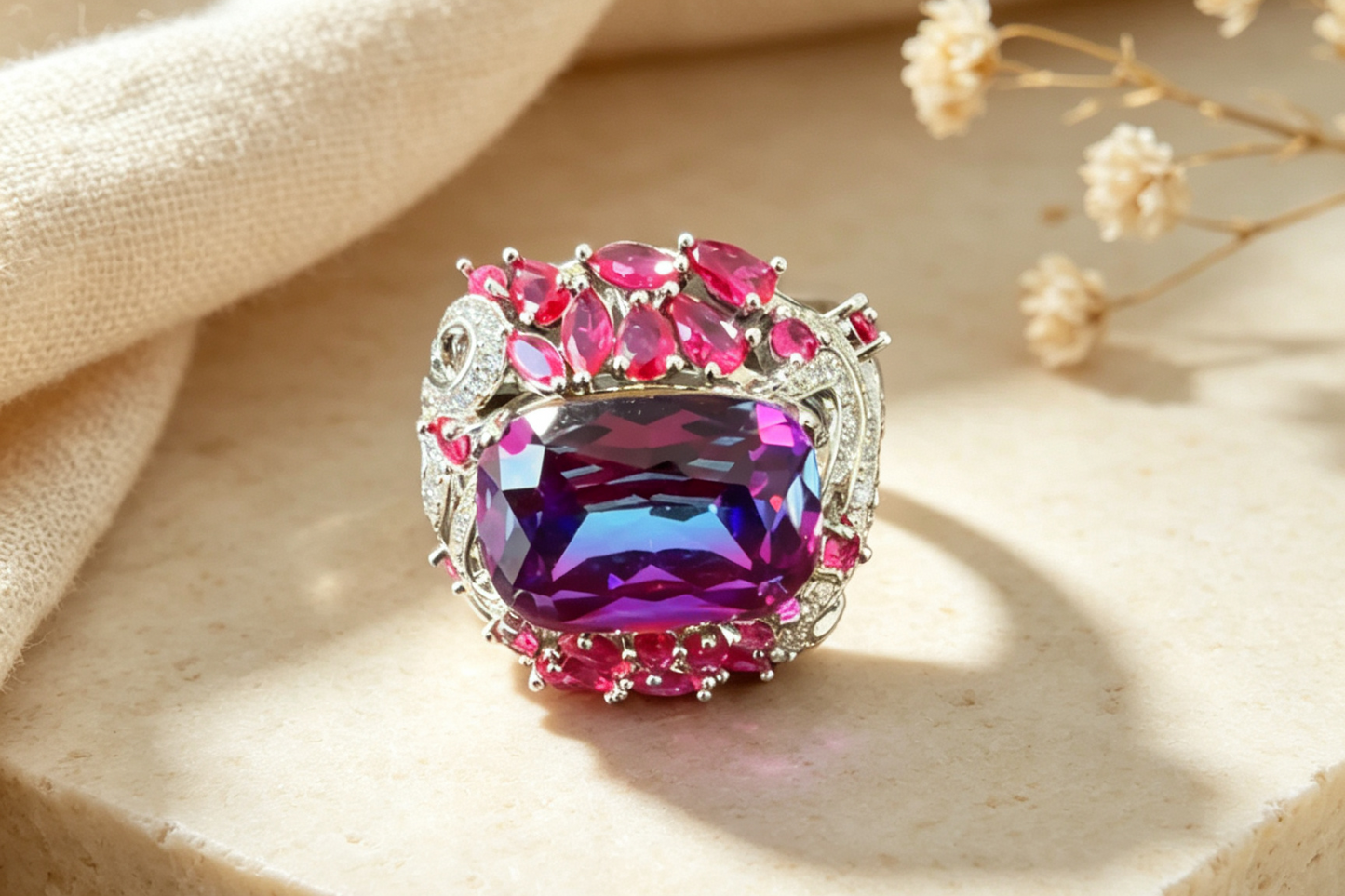 Mystic Purple-Pink Ring