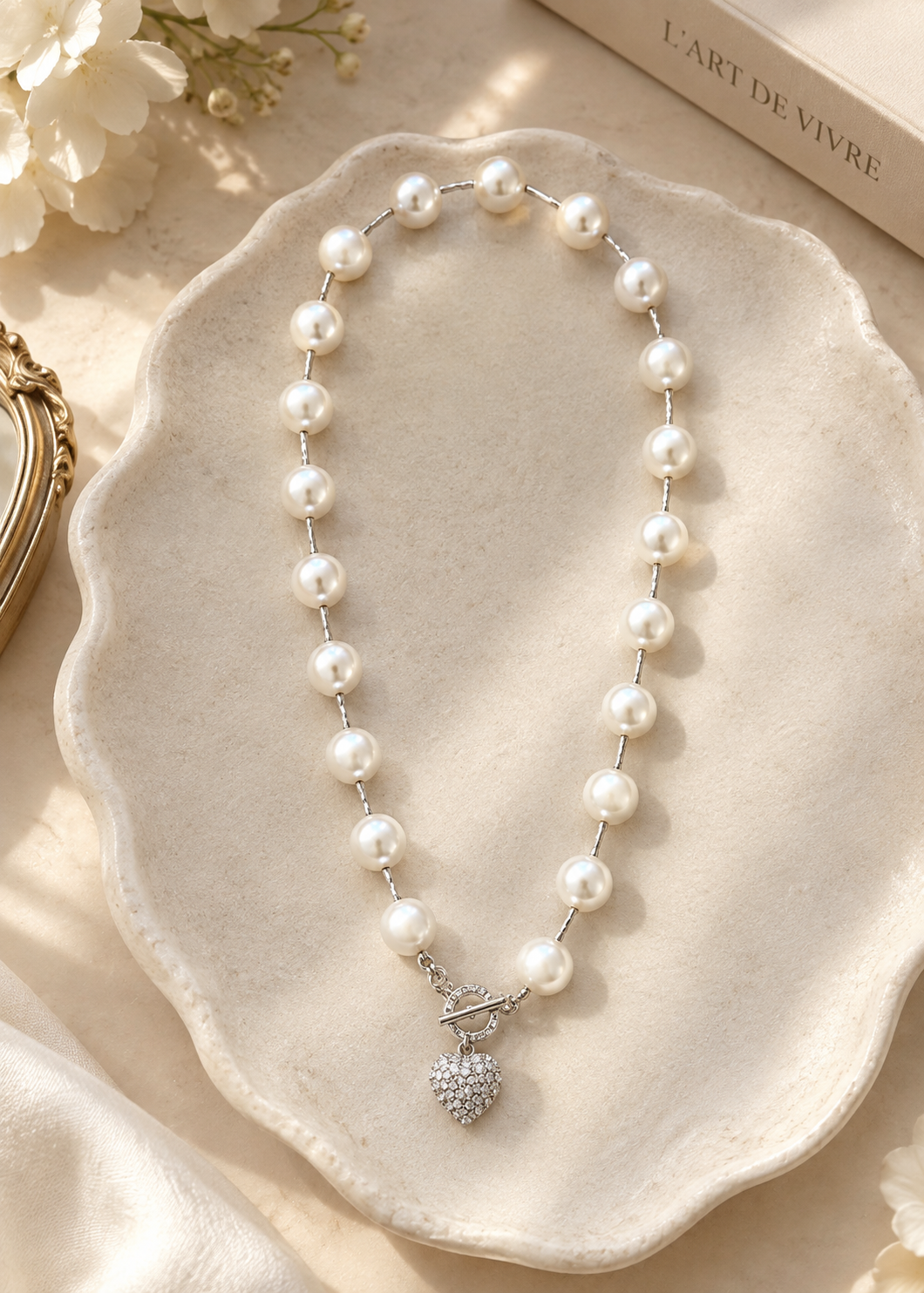 Collier Cœur d’Ivoire