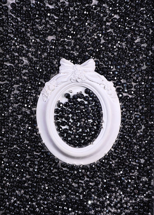 Cristal Hématite Noire 6mm