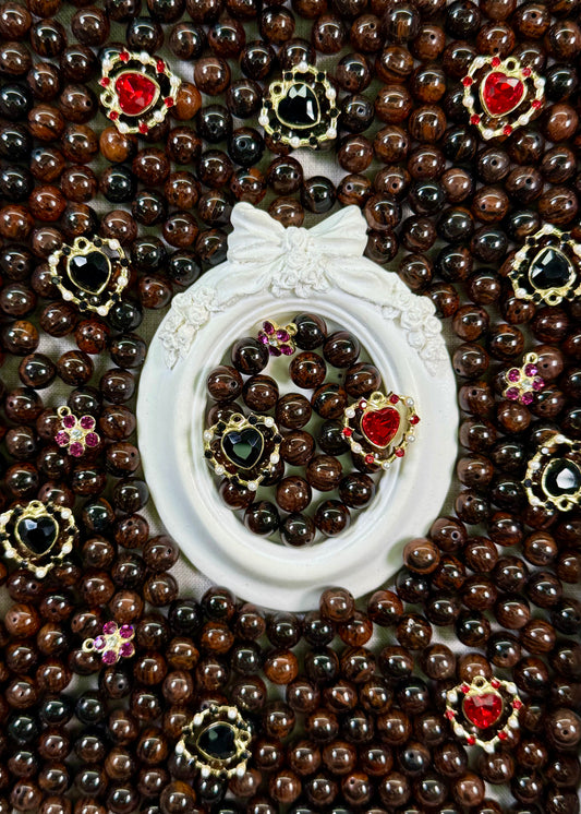 Cristal Cœur Ardant 10mm