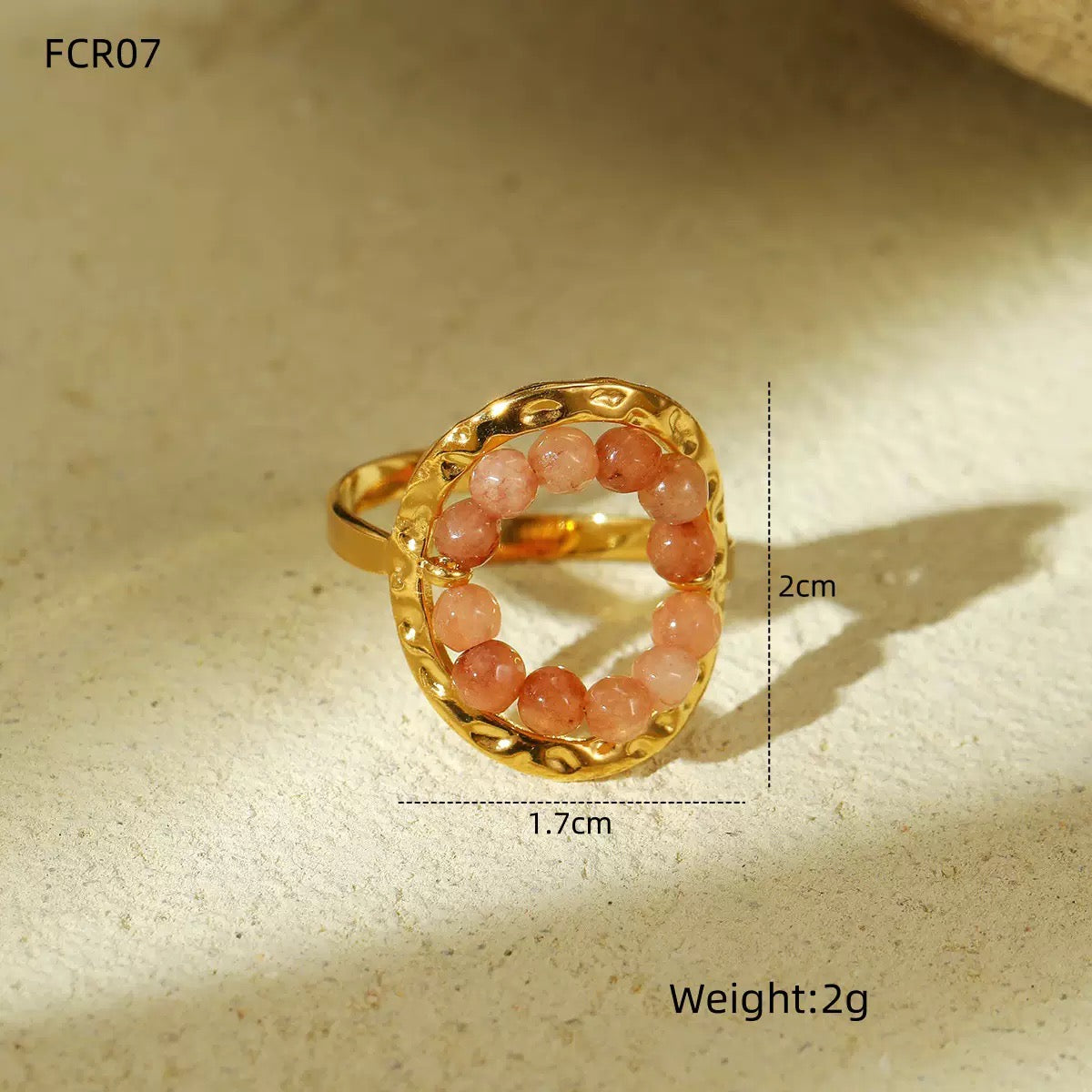Rosé Spirit Ring