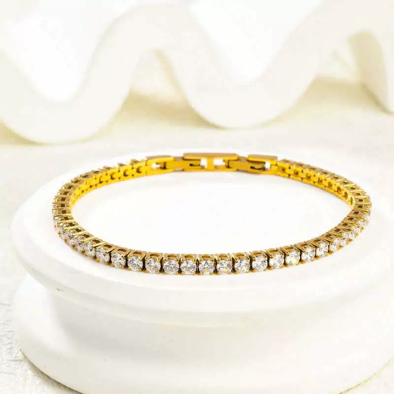[Acier] Tennis Bracelet