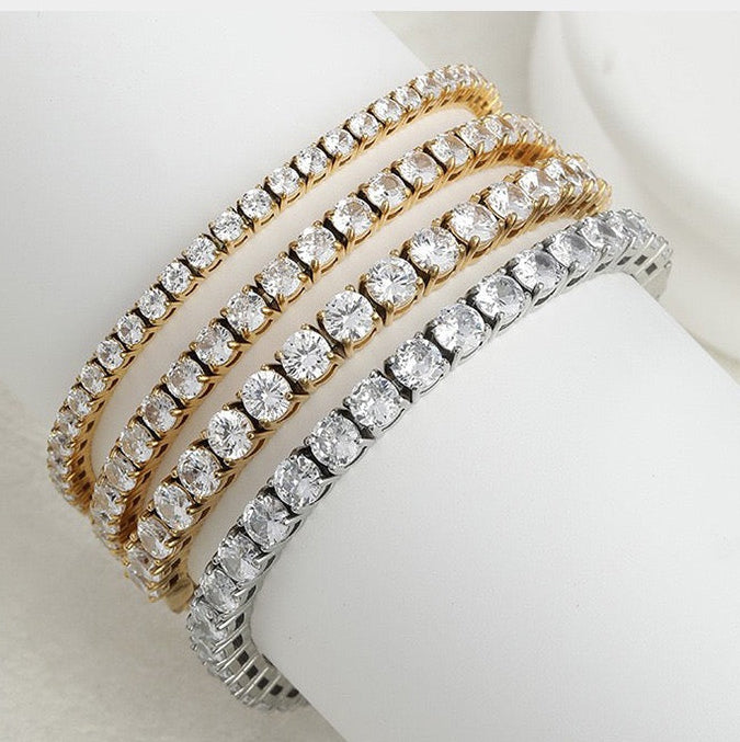 [Acier] Tennis Bracelet