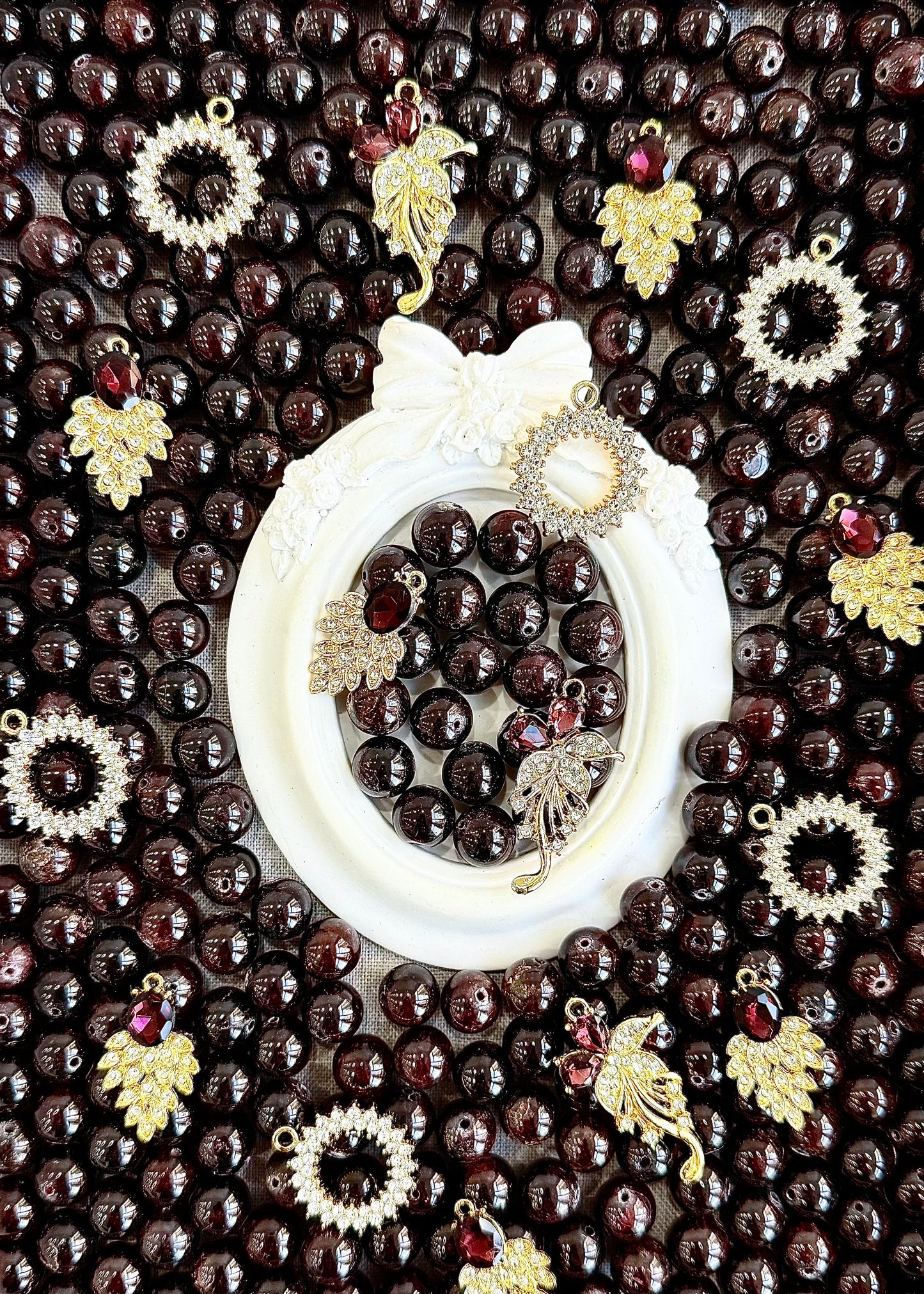 Cristal Grenat Royal 12mm