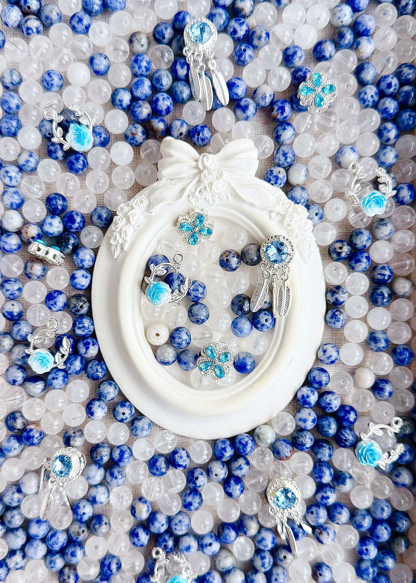 Cristal Brise Azur 8mm