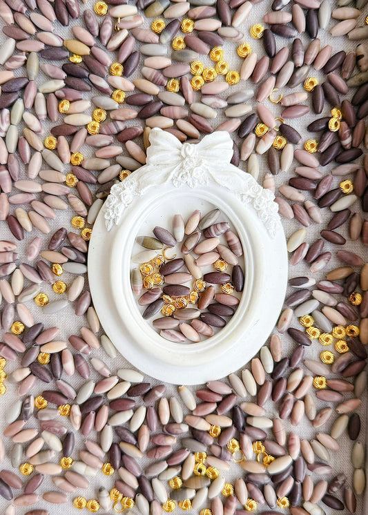 Cristal Ruban Naturel 5*12mm