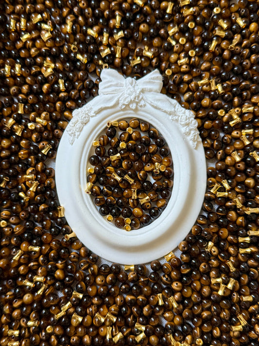 Cristal Rayons de Tigre 6mm